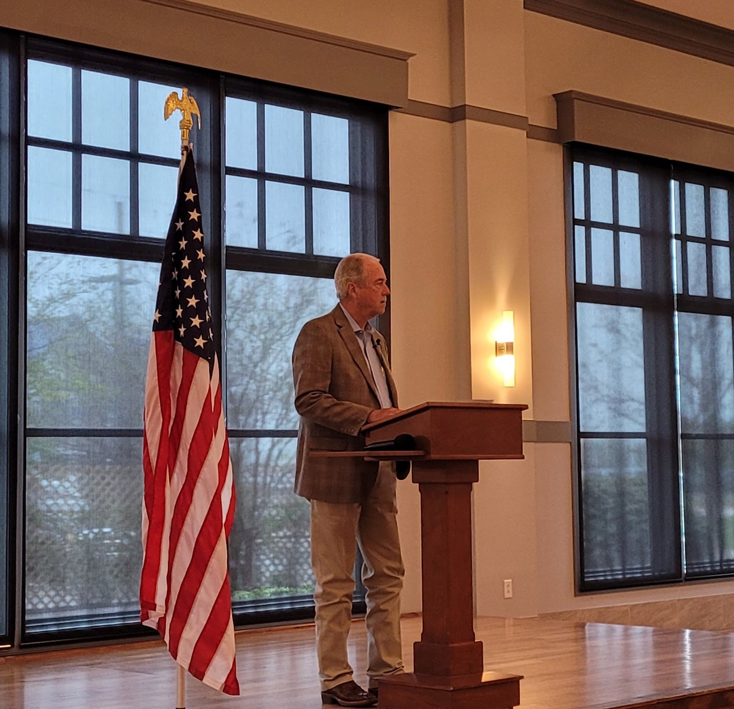 Katy Mayor Bill Hastings presented an update on the state of the city March 24. During the presentation, he praised city staff for their resiliency over the last year and said the city’s finances had come out better than expected due to sales tax proceeds from curbside service, warehouses and big box stores.